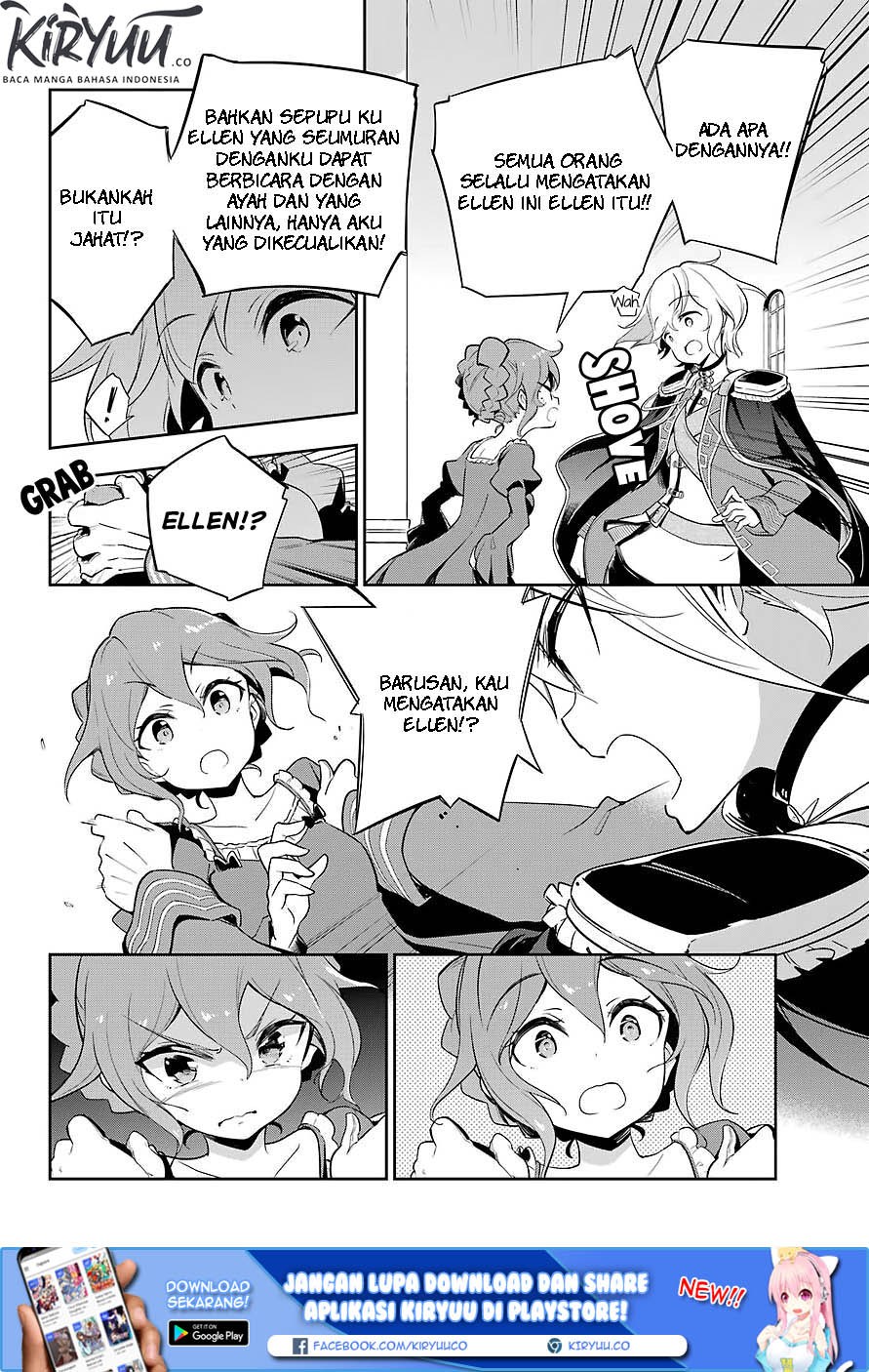 Chichi wa Eiyuu, Haha wa Seirei, Musume no Watashi wa Tenseisha Chapter 19 Bahasa Indonesia