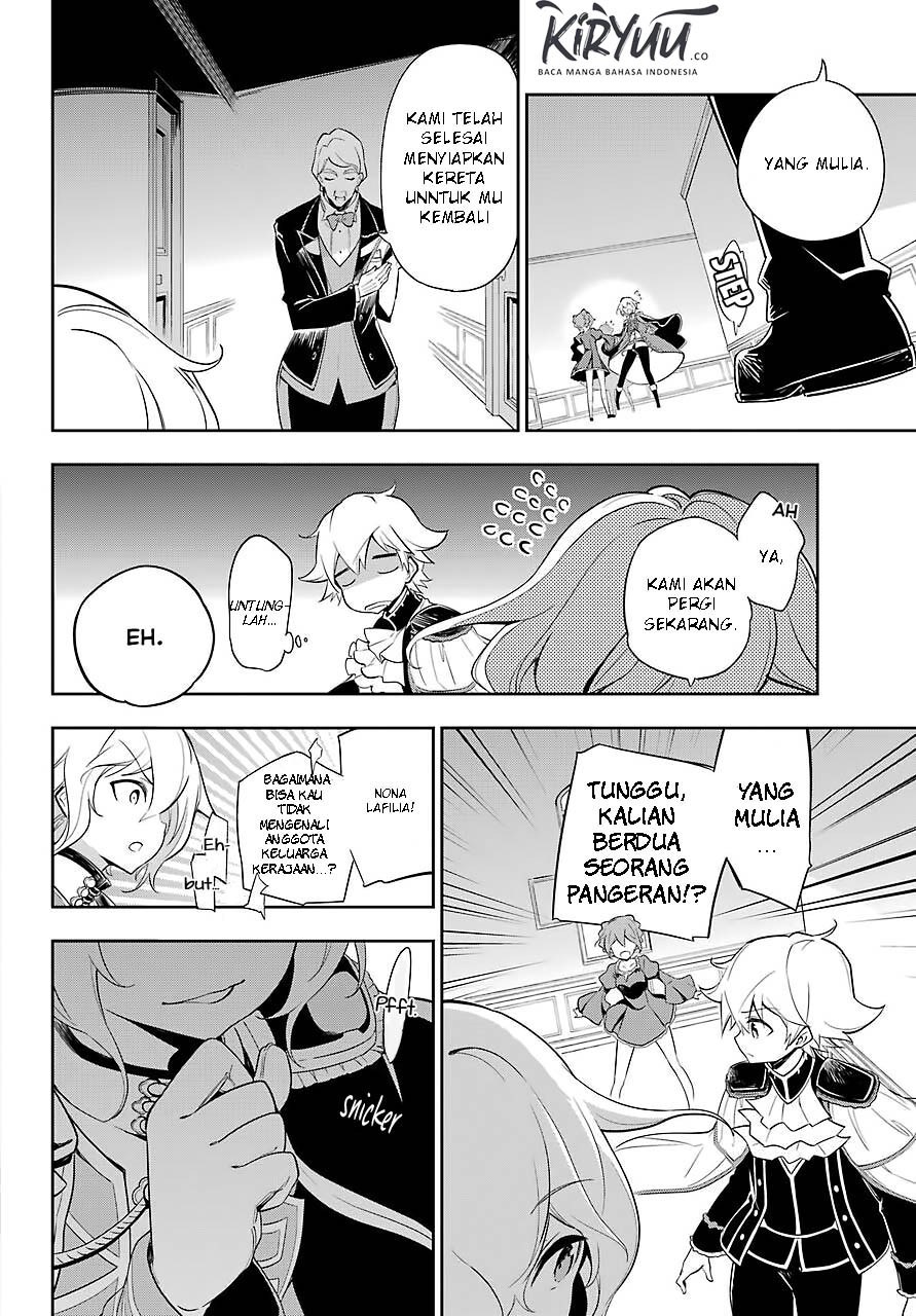 Chichi wa Eiyuu, Haha wa Seirei, Musume no Watashi wa Tenseisha Chapter 19 Bahasa Indonesia