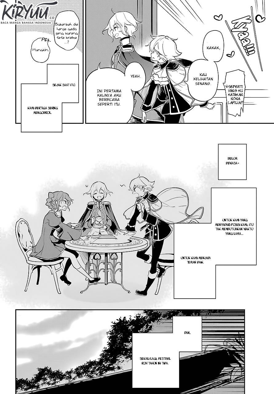 Chichi wa Eiyuu, Haha wa Seirei, Musume no Watashi wa Tenseisha Chapter 19 Bahasa Indonesia