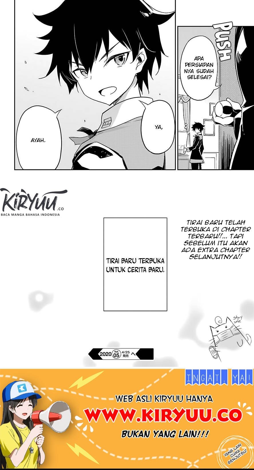 Chichi wa Eiyuu, Haha wa Seirei, Musume no Watashi wa Tenseisha Chapter 19 Bahasa Indonesia