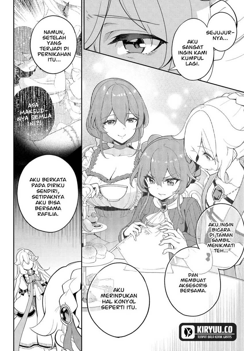 Chichi wa Eiyuu, Haha wa Seirei, Musume no Watashi wa Tenseisha Chapter 64 Bahasa Indonesia