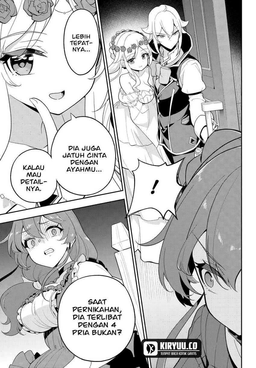 Chichi wa Eiyuu, Haha wa Seirei, Musume no Watashi wa Tenseisha Chapter 64 Bahasa Indonesia