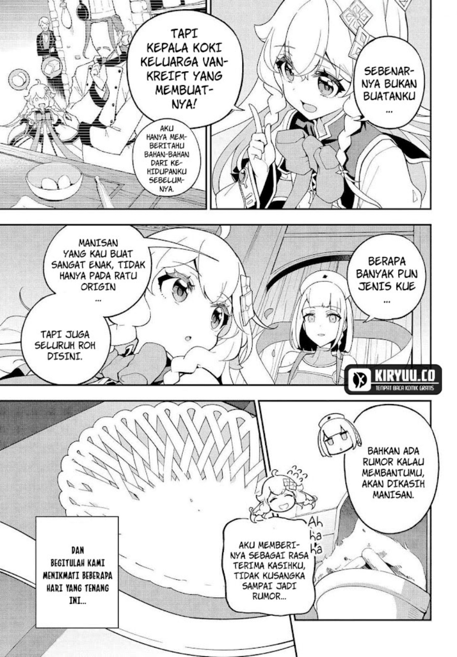 Chichi wa Eiyuu, Haha wa Seirei, Musume no Watashi wa Tenseisha Chapter 70 Bahasa Indonesia