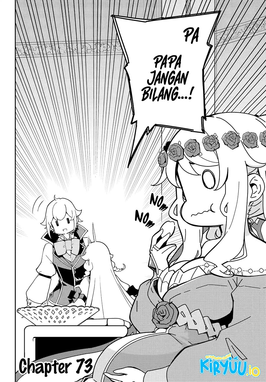 Chichi wa Eiyuu, Haha wa Seirei, Musume no Watashi wa Tenseisha Chapter 73 Bahasa Indonesia