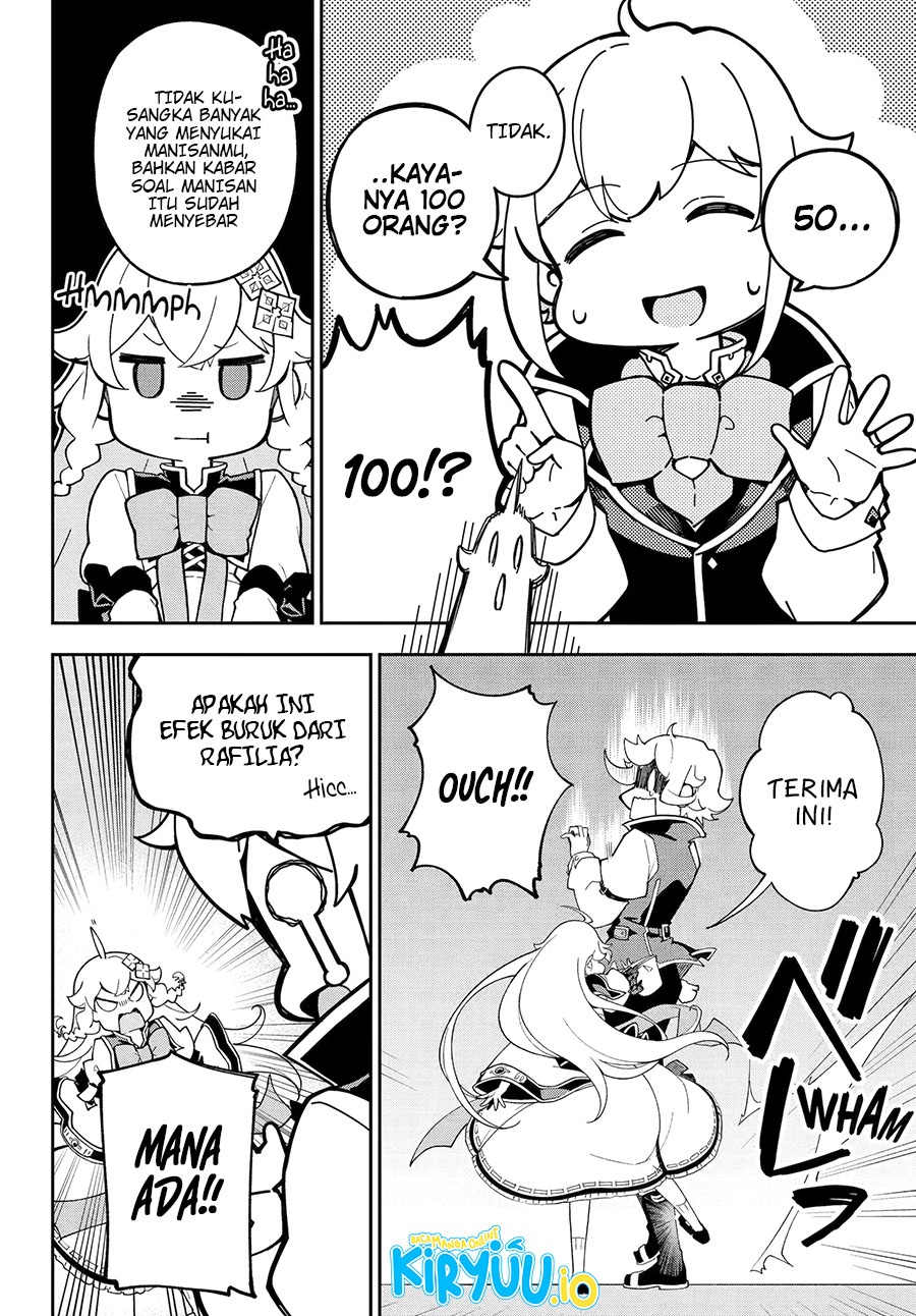Chichi wa Eiyuu, Haha wa Seirei, Musume no Watashi wa Tenseisha Chapter 73 Bahasa Indonesia