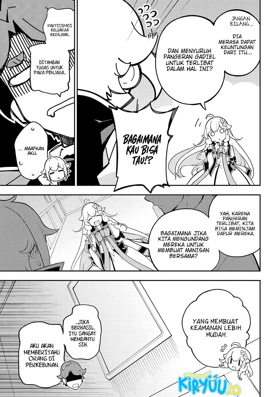Chichi wa Eiyuu, Haha wa Seirei, Musume no Watashi wa Tenseisha Chapter 73 Bahasa Indonesia