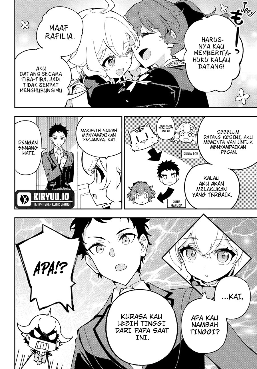 Chichi wa Eiyuu, Haha wa Seirei, Musume no Watashi wa Tenseisha Chapter 73 Bahasa Indonesia