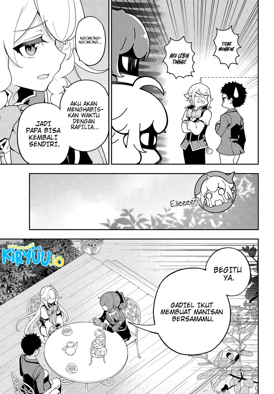 Chichi wa Eiyuu, Haha wa Seirei, Musume no Watashi wa Tenseisha Chapter 73 Bahasa Indonesia