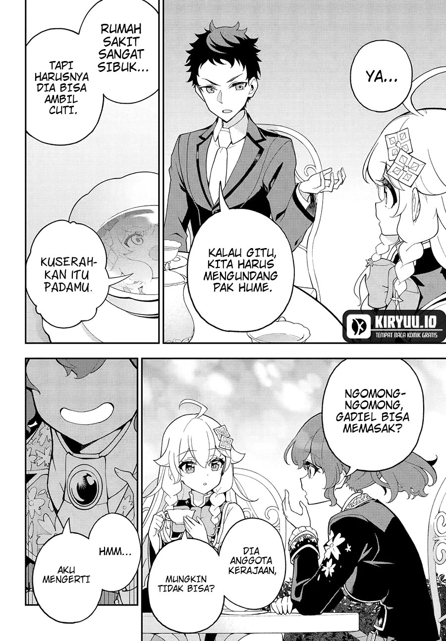 Chichi wa Eiyuu, Haha wa Seirei, Musume no Watashi wa Tenseisha Chapter 73 Bahasa Indonesia