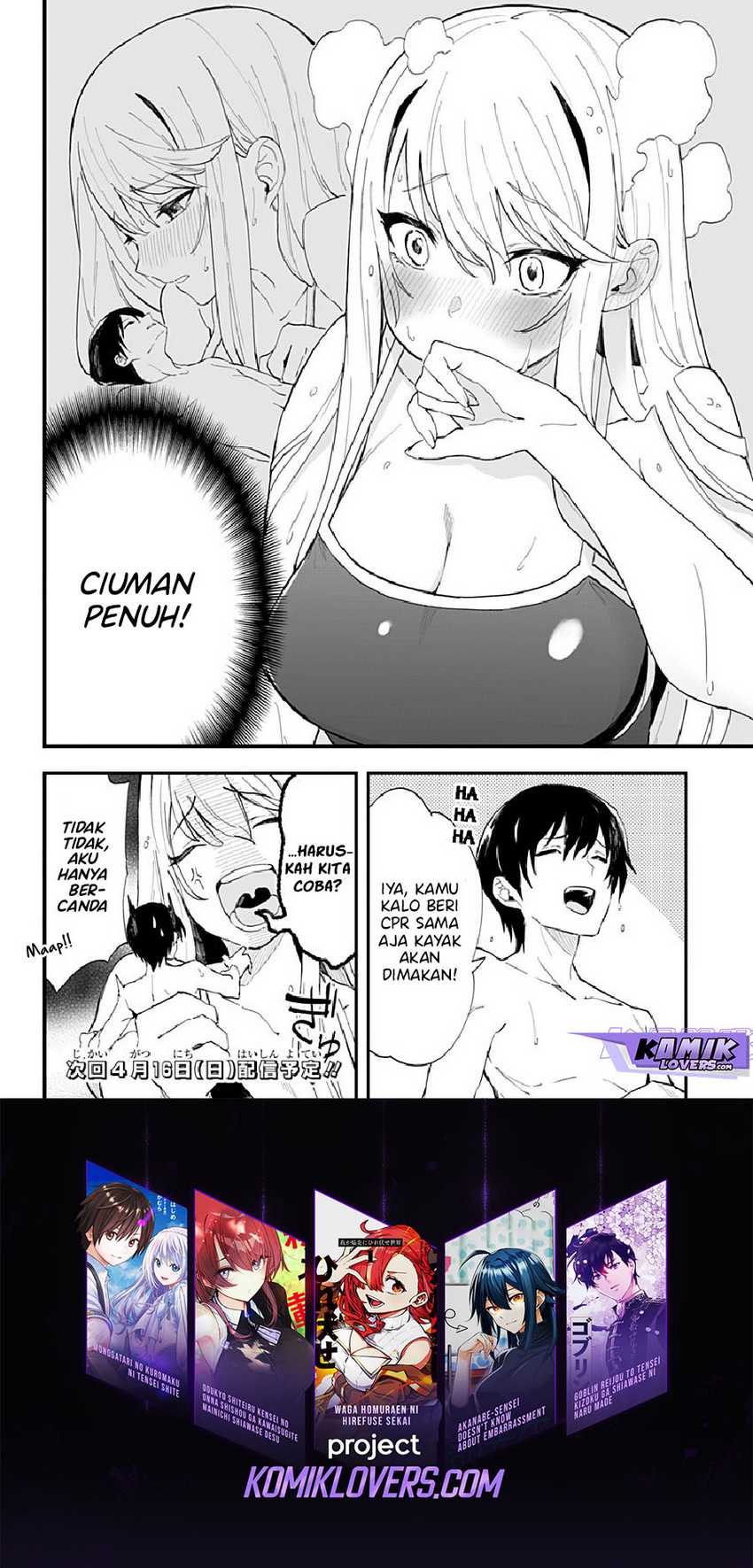 Chieri no Koi wa 8 Meter Chapter 21.5 Bahasa Indonesia