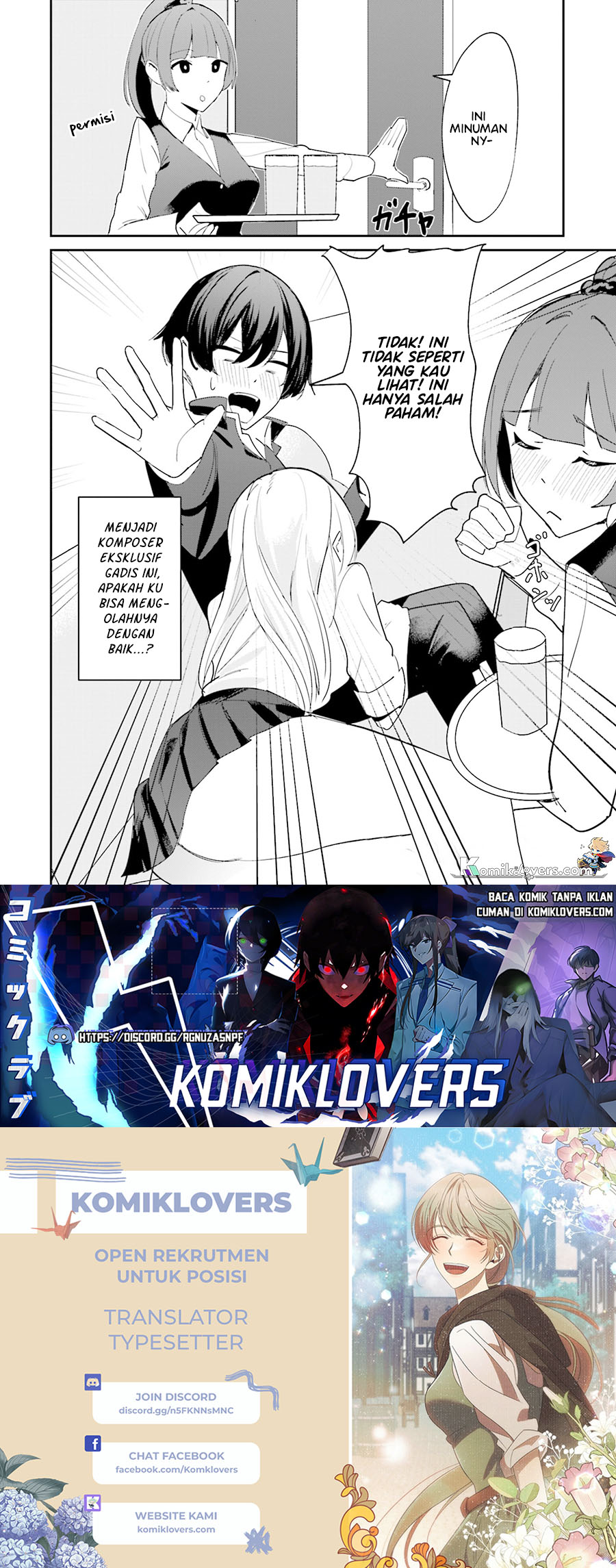 Chika Idol wo Kage de Sasaeru Ore chapter 1