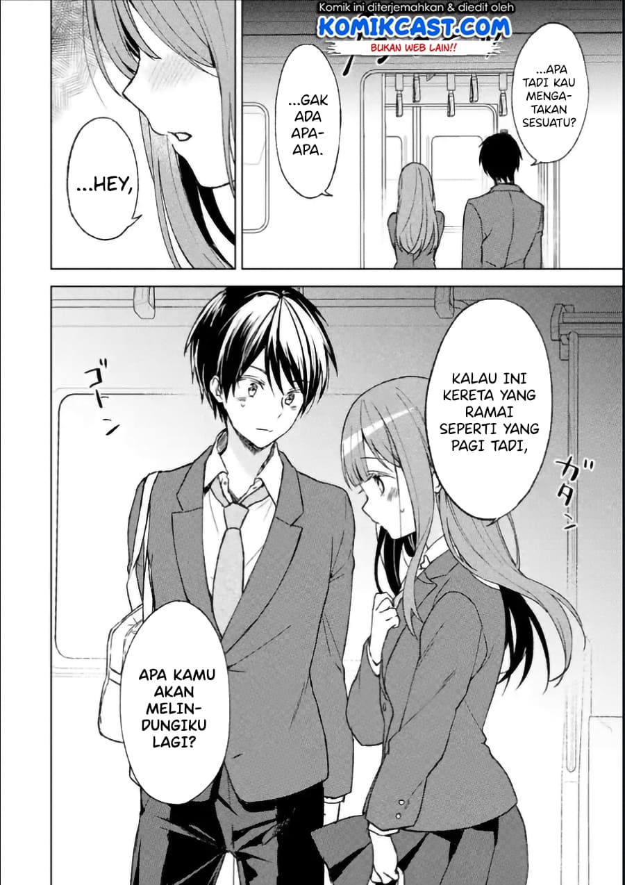 Chikan Saresou ni Natteiru S-kyuu Bishoujo wo Tasuketara Tonari no Seki no Osanajimi datta chapter 3