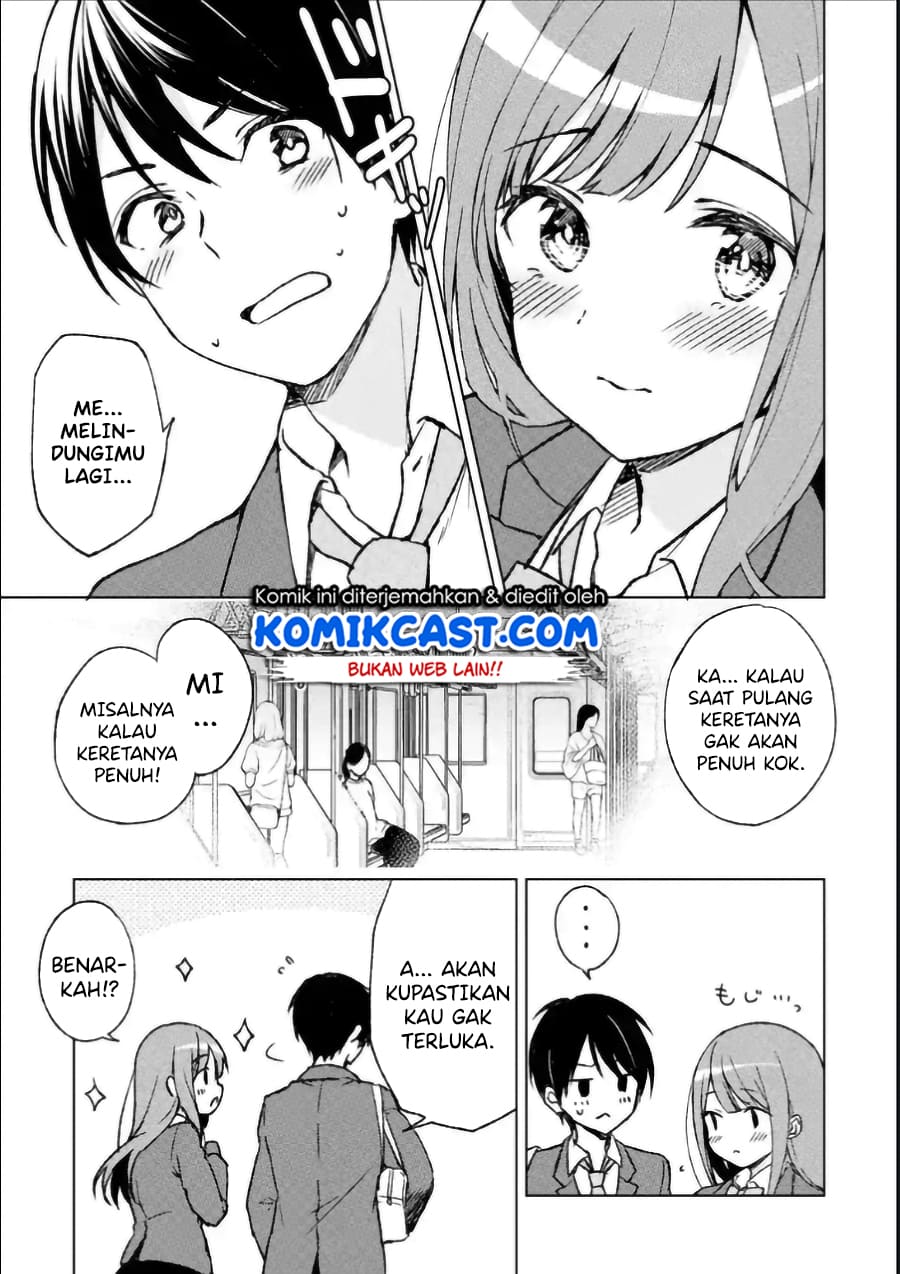 Chikan Saresou ni Natteiru S-kyuu Bishoujo wo Tasuketara Tonari no Seki no Osanajimi datta chapter 3