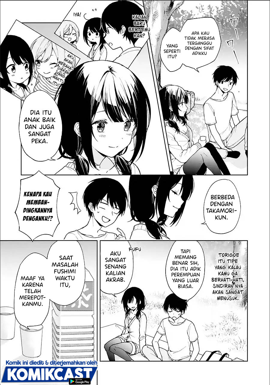 Chikan Saresou ni Natteiru S-kyuu Bishoujo wo Tasuketara Tonari no Seki no Osanajimi datta Chapter 26.2 Bahasa Indonesia