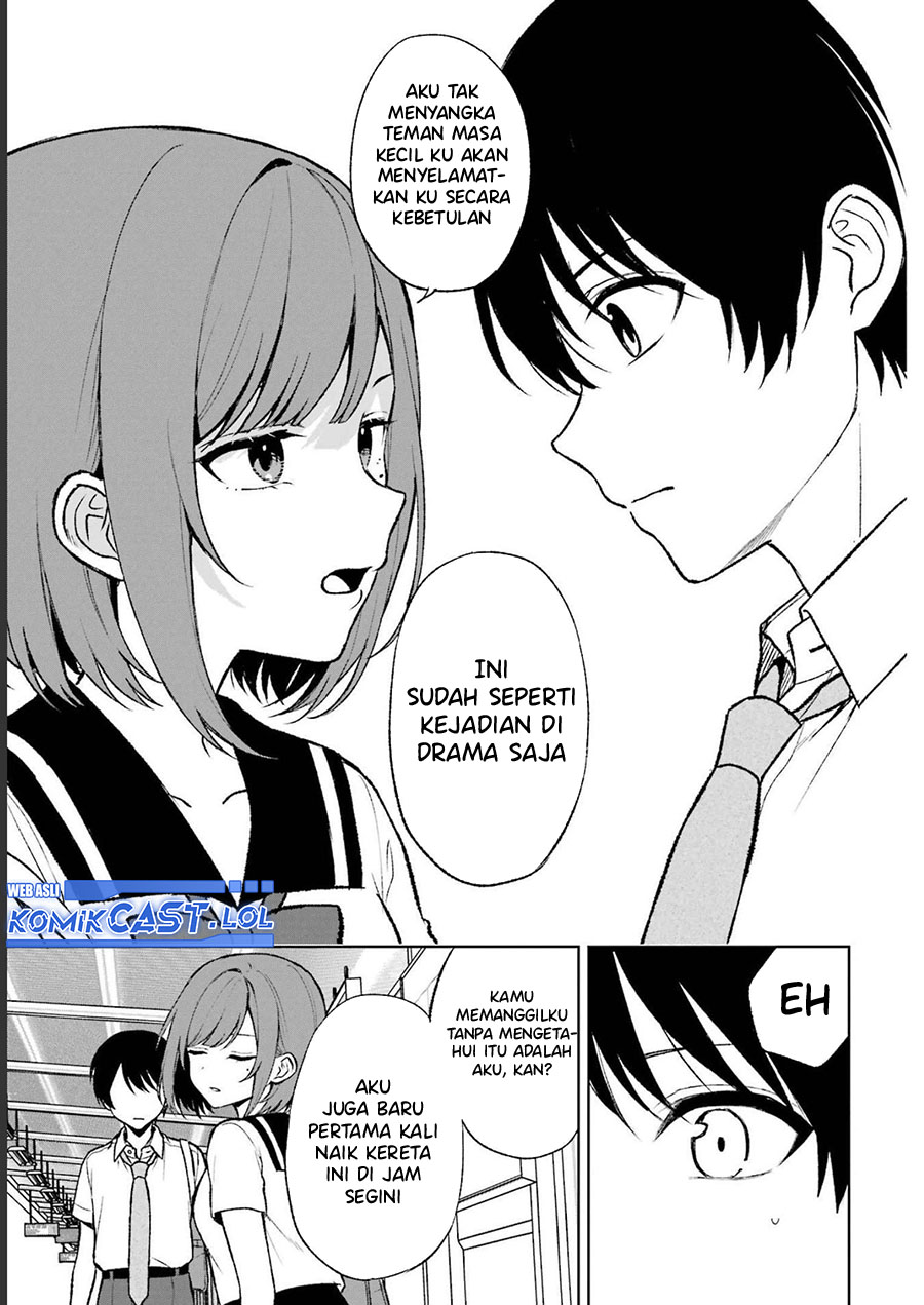 Chikan Saresou ni Natteiru S-kyuu Bishoujo wo Tasuketara Tonari no Seki no Osanajimi datta chapter 52