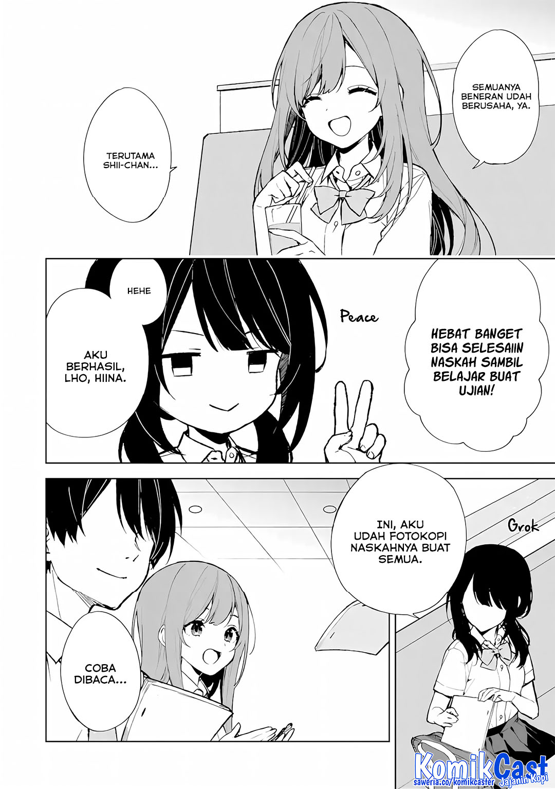 Chikan Saresou ni Natteiru S-kyuu Bishoujo wo Tasuketara Tonari no Seki no Osanajimi datta chapter 74