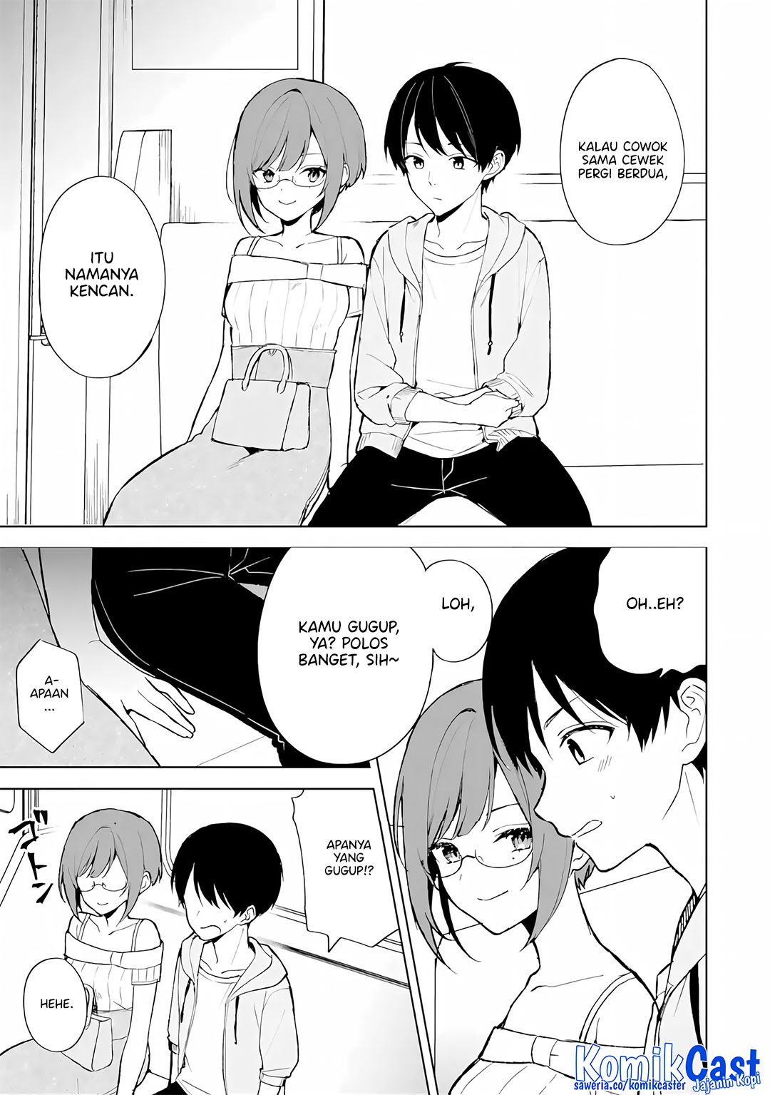 Chikan Saresou ni Natteiru S-kyuu Bishoujo wo Tasuketara Tonari no Seki no Osanajimi datta chapter 74