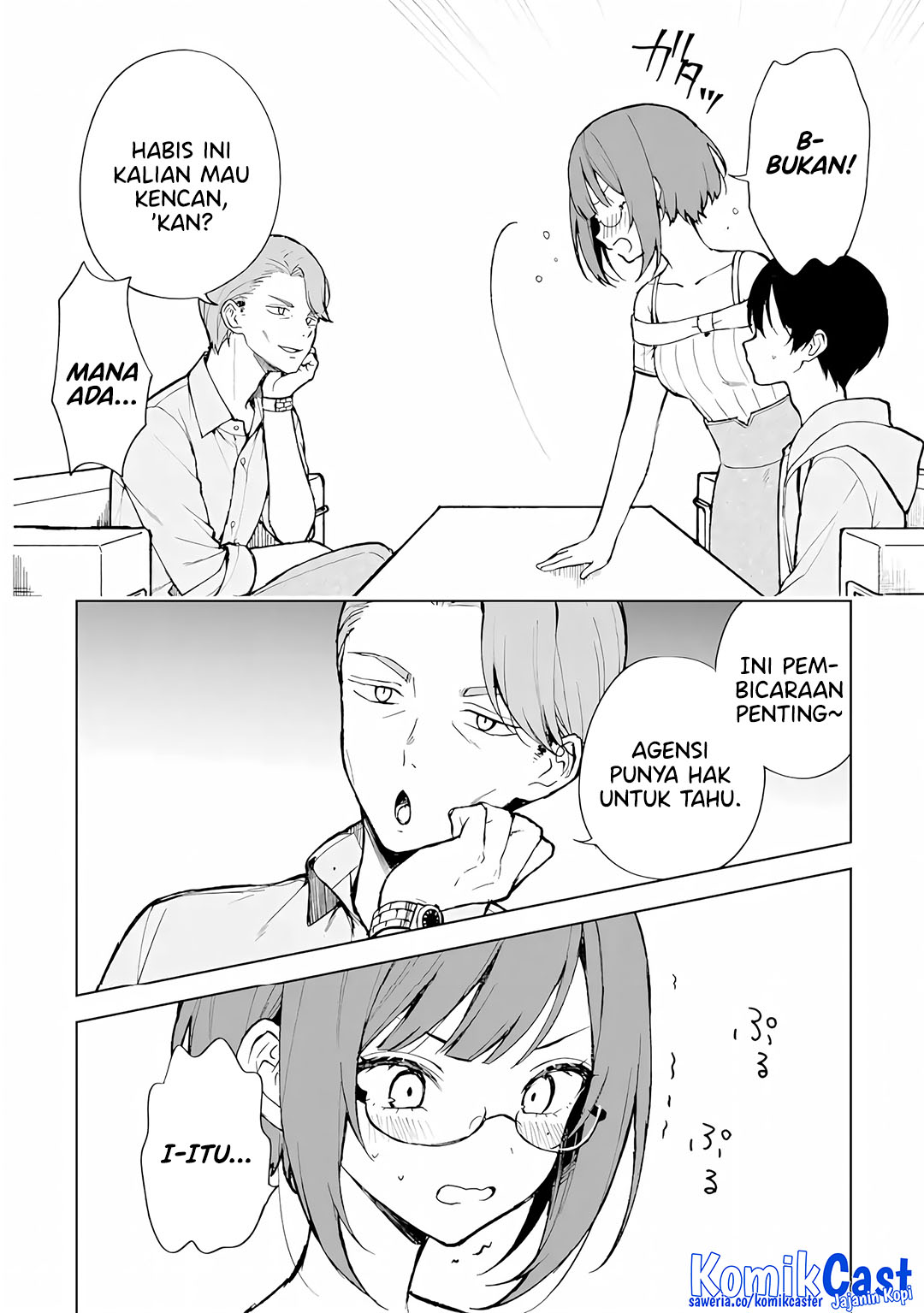 Chikan Saresou ni Natteiru S-kyuu Bishoujo wo Tasuketara Tonari no Seki no Osanajimi datta chapter 75