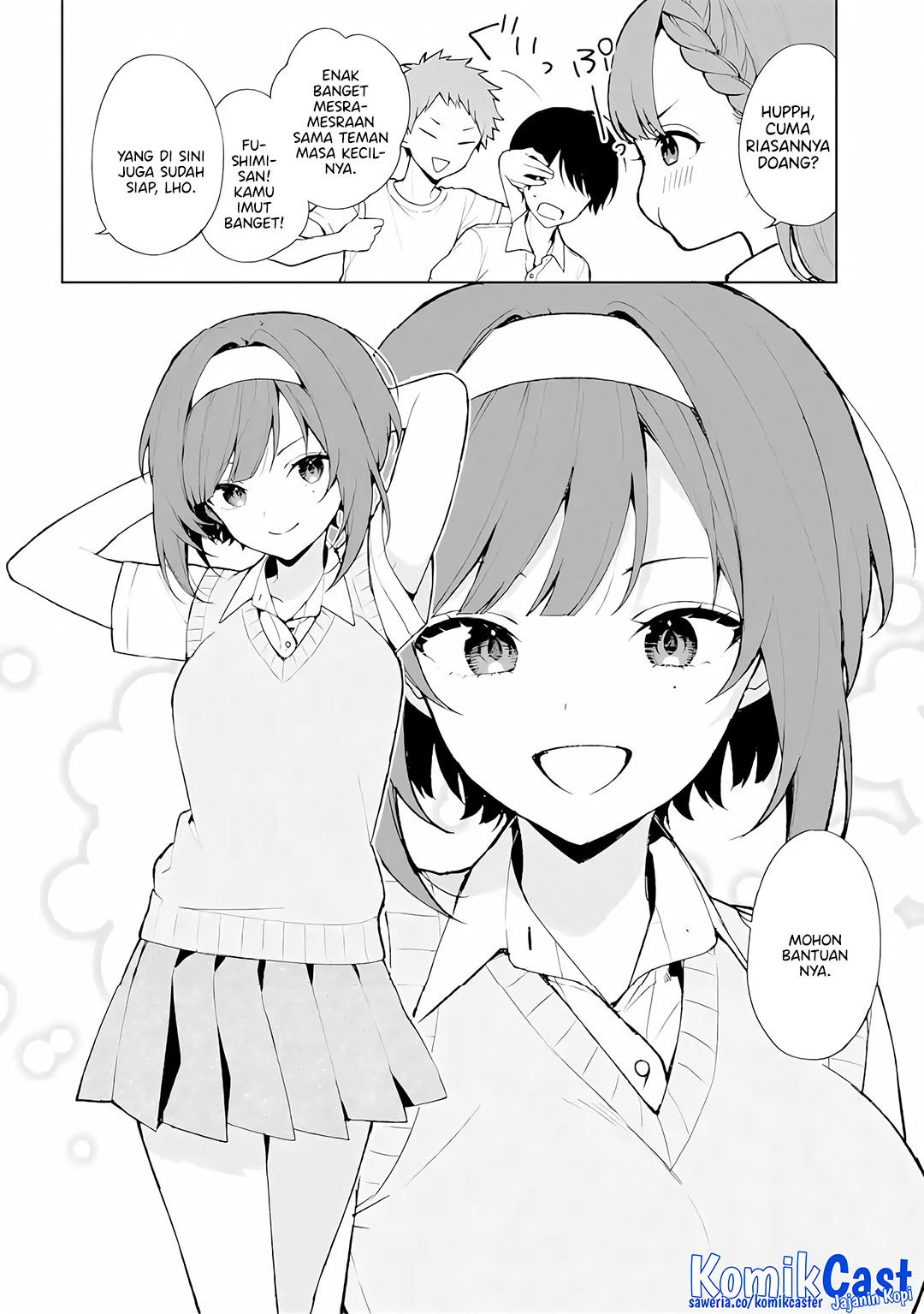 Chikan Saresou ni Natteiru S-kyuu Bishoujo wo Tasuketara Tonari no Seki no Osanajimi datta chapter 77