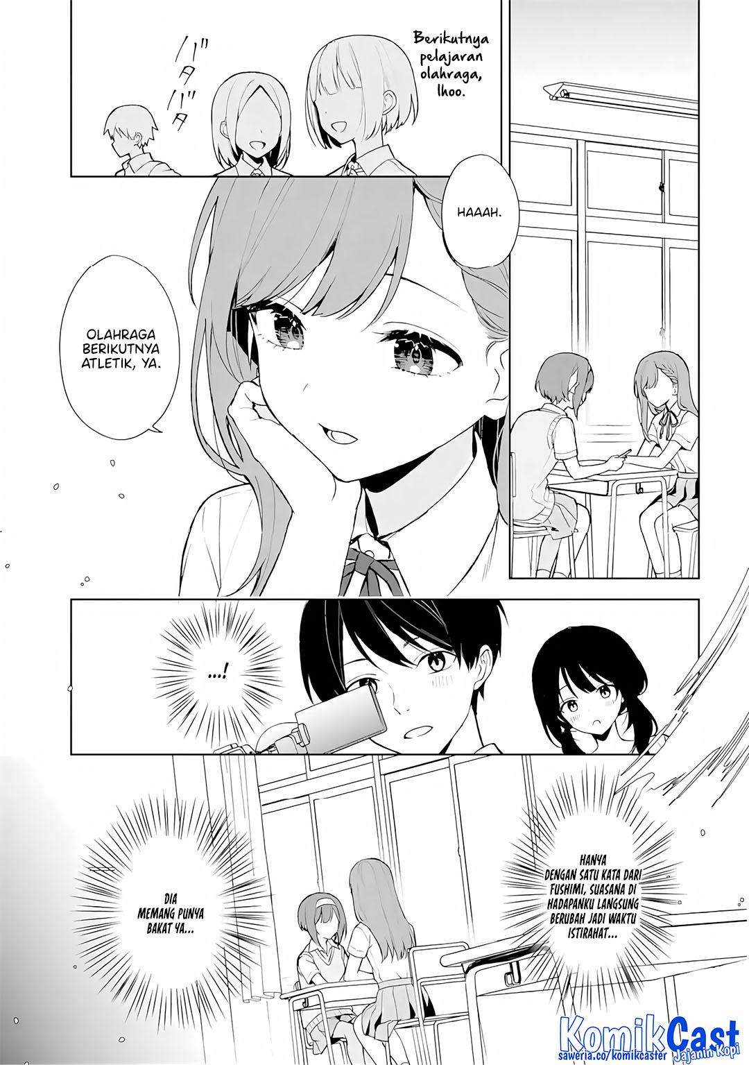 Chikan Saresou ni Natteiru S-kyuu Bishoujo wo Tasuketara Tonari no Seki no Osanajimi datta chapter 77