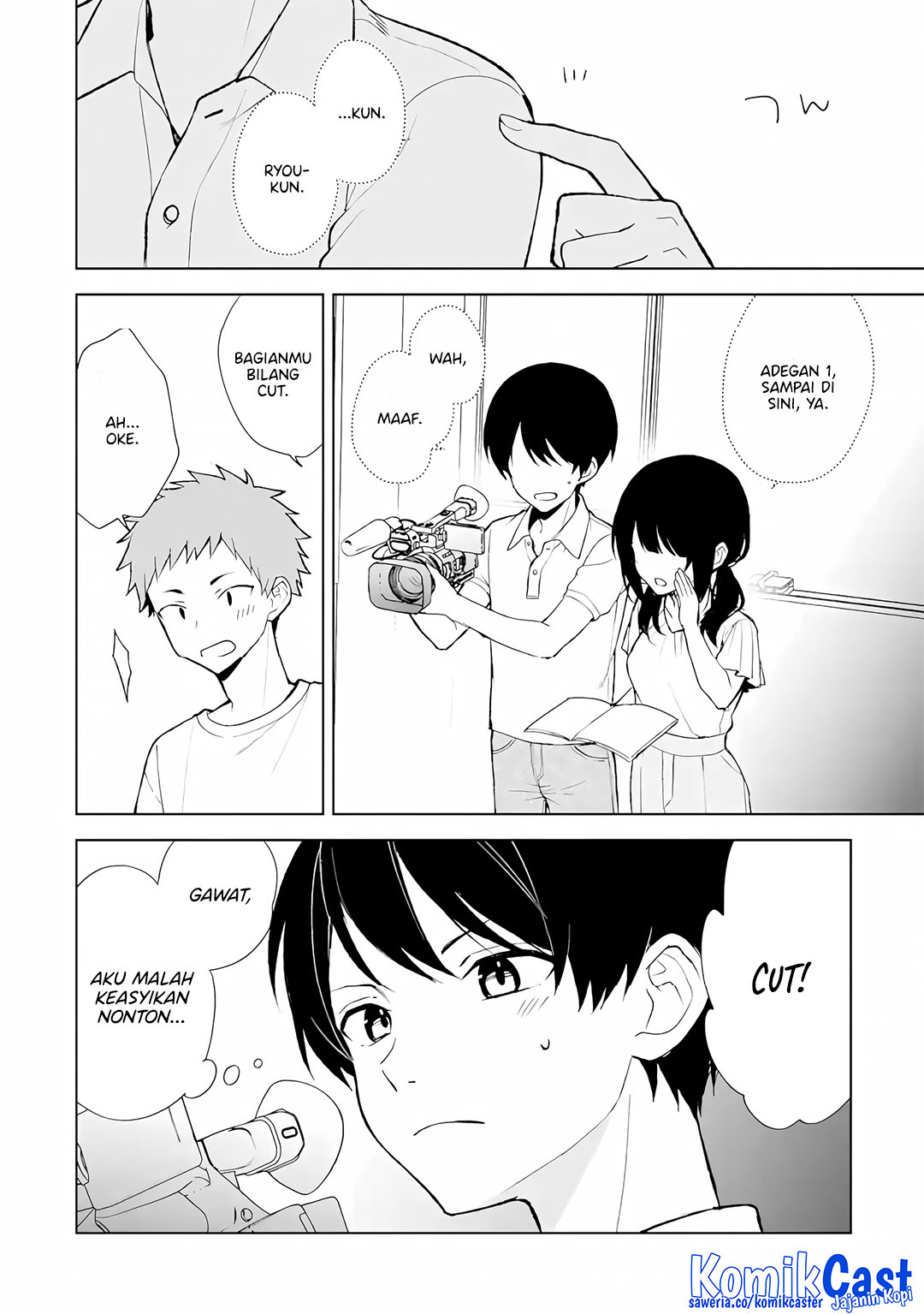 Chikan Saresou ni Natteiru S-kyuu Bishoujo wo Tasuketara Tonari no Seki no Osanajimi datta chapter 77