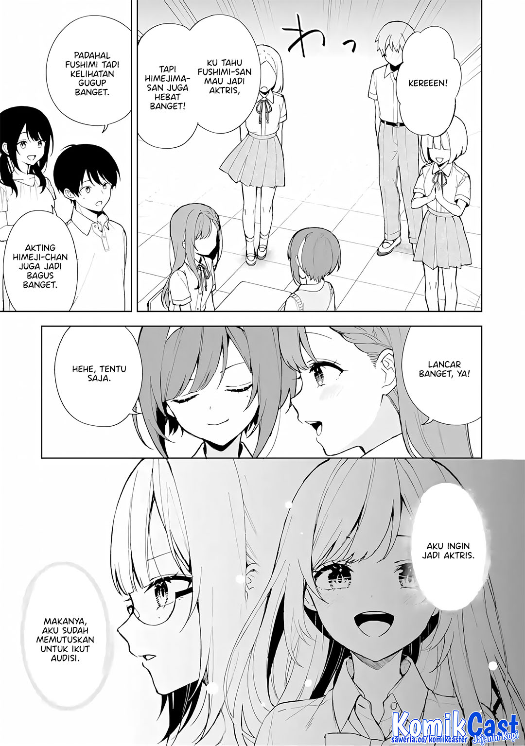 Chikan Saresou ni Natteiru S-kyuu Bishoujo wo Tasuketara Tonari no Seki no Osanajimi datta chapter 77