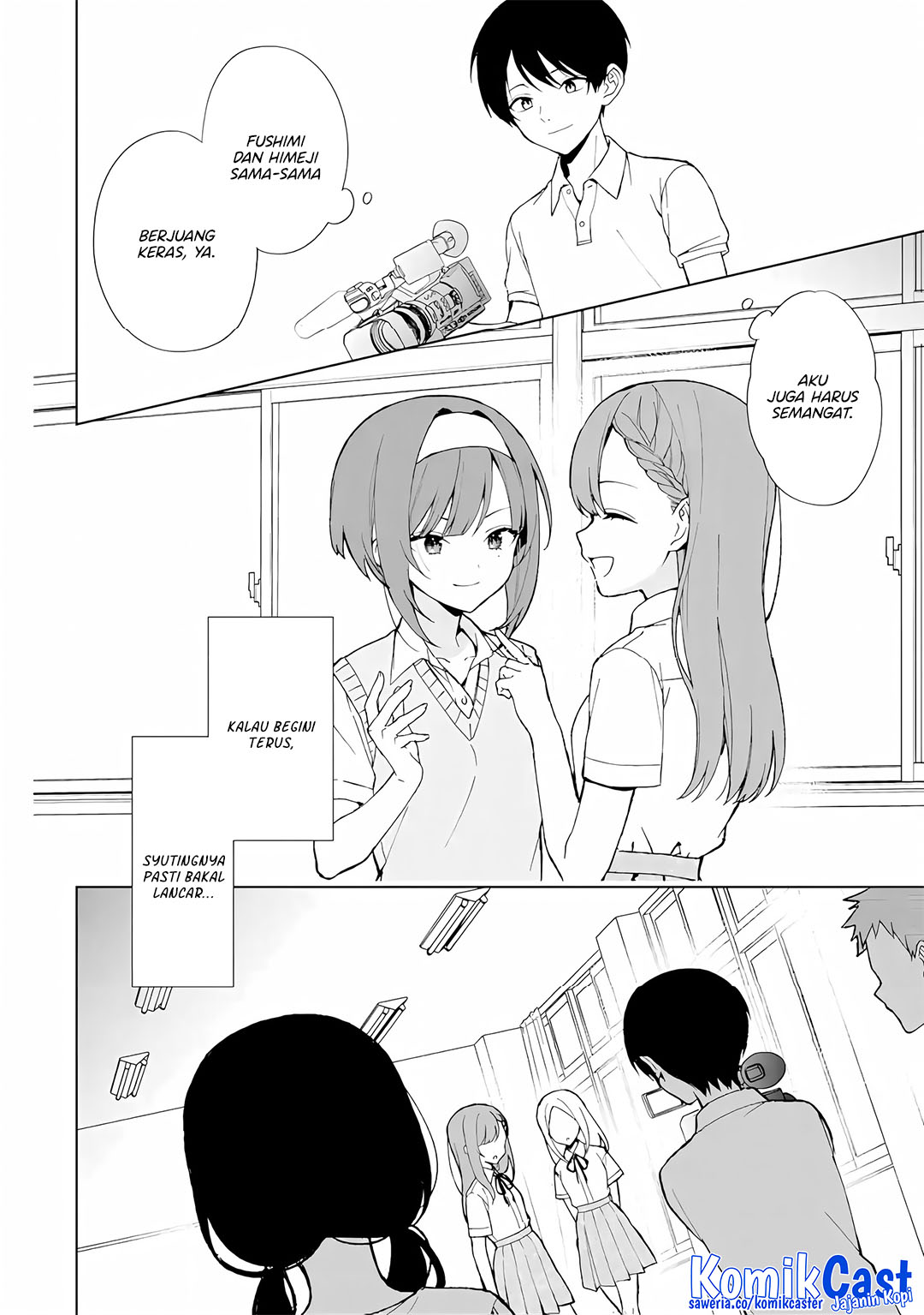 Chikan Saresou ni Natteiru S-kyuu Bishoujo wo Tasuketara Tonari no Seki no Osanajimi datta chapter 77