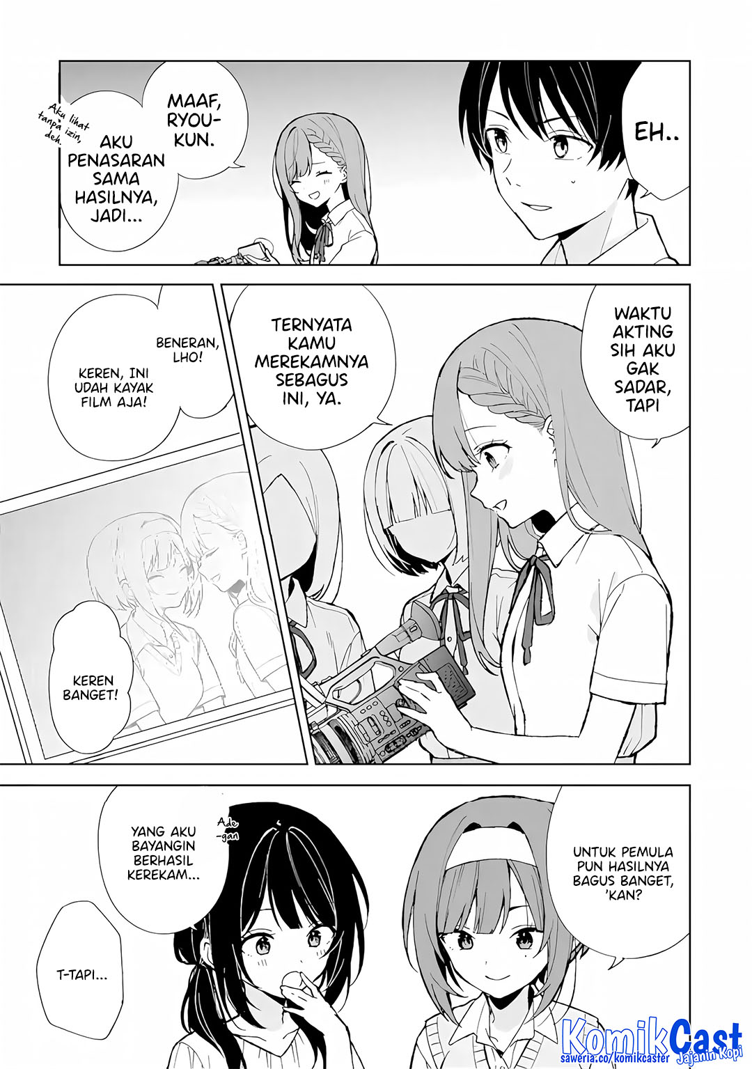 Chikan Saresou ni Natteiru S-kyuu Bishoujo wo Tasuketara Tonari no Seki no Osanajimi datta chapter 77