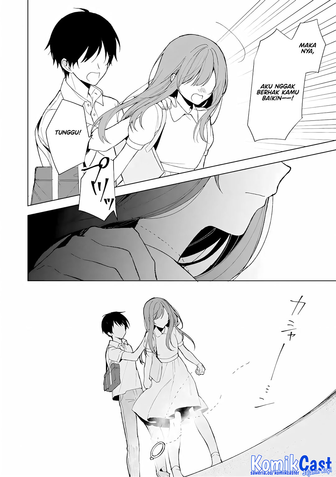 Chikan Saresou ni Natteiru S-kyuu Bishoujo wo Tasuketara Tonari no Seki no Osanajimi datta chapter 82