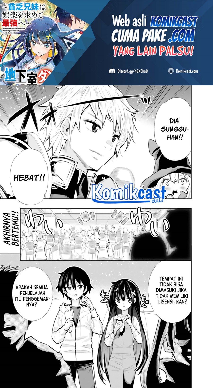 Chikashitsu Dungeon: Binbou Kyoudai wa Goraku o Motomete Saikyou e chapter 21