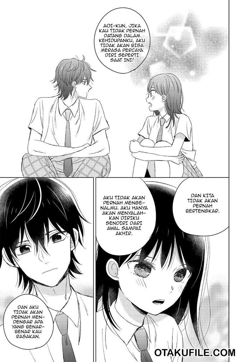 Chikyuu no Owari wa Koi no Hajimari Chapter 15 Bahasa Indonesia