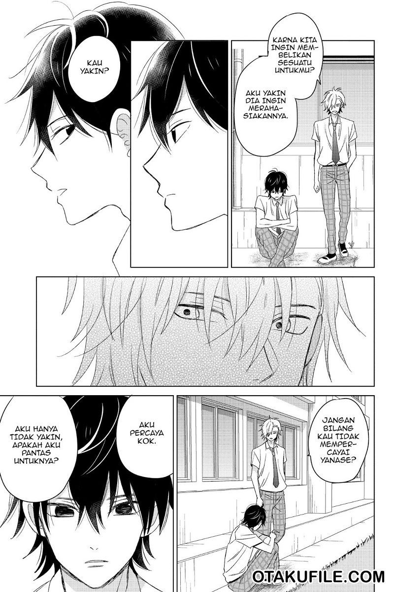 Chikyuu no Owari wa Koi no Hajimari Chapter 15 Bahasa Indonesia