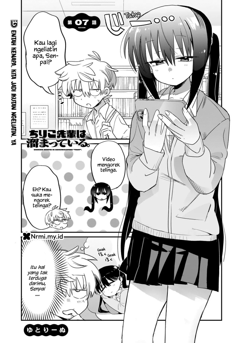 Chiriko Senpai Is Accumulating “That”. Chapter 07 Bahasa Indonesia