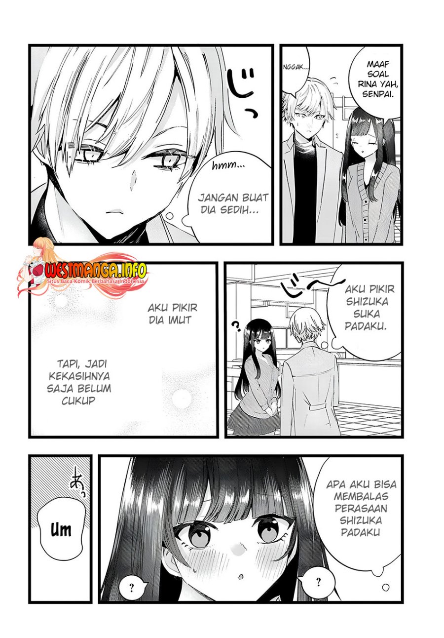 Chiteki de Cool na Kouhai Bijo, Ore no Kai Neko ni naru Chapter 17 Bahasa Indonesia