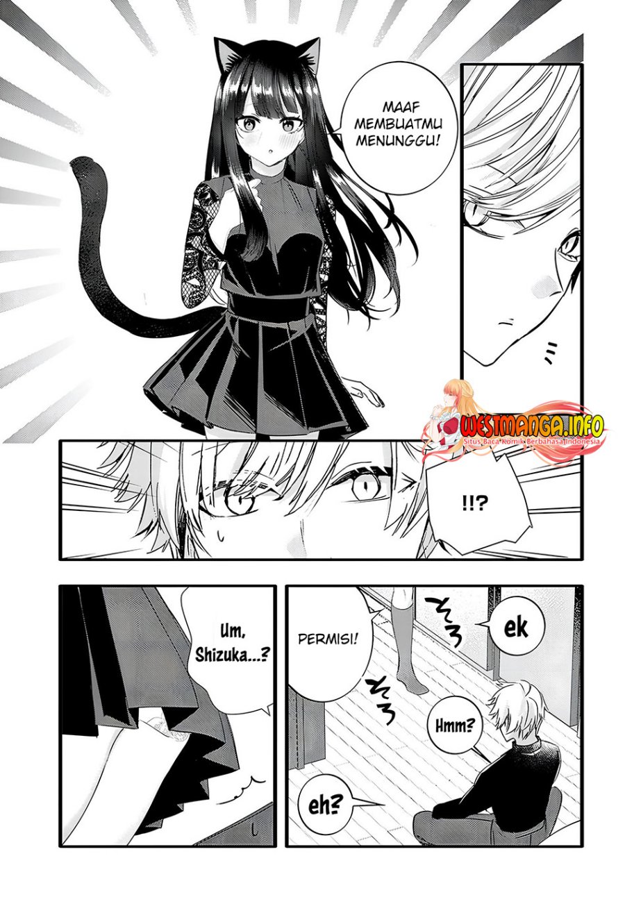 Chiteki de Cool na Kouhai Bijo, Ore no Kai Neko ni naru Chapter 17 Bahasa Indonesia