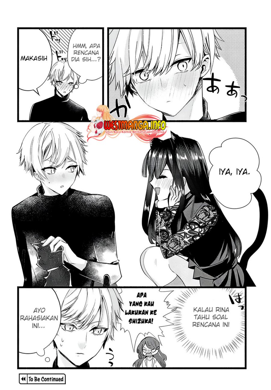 Chiteki de Cool na Kouhai Bijo, Ore no Kai Neko ni naru Chapter 17 Bahasa Indonesia