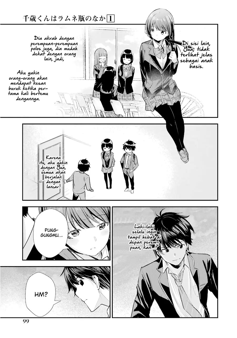 Chitose-kun is Inside a Ramune Bottle Chapter 03 Bahasa Indonesia