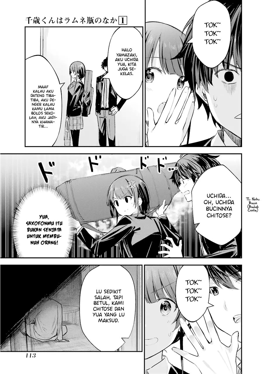 Chitose-kun is Inside a Ramune Bottle Chapter 03 Bahasa Indonesia