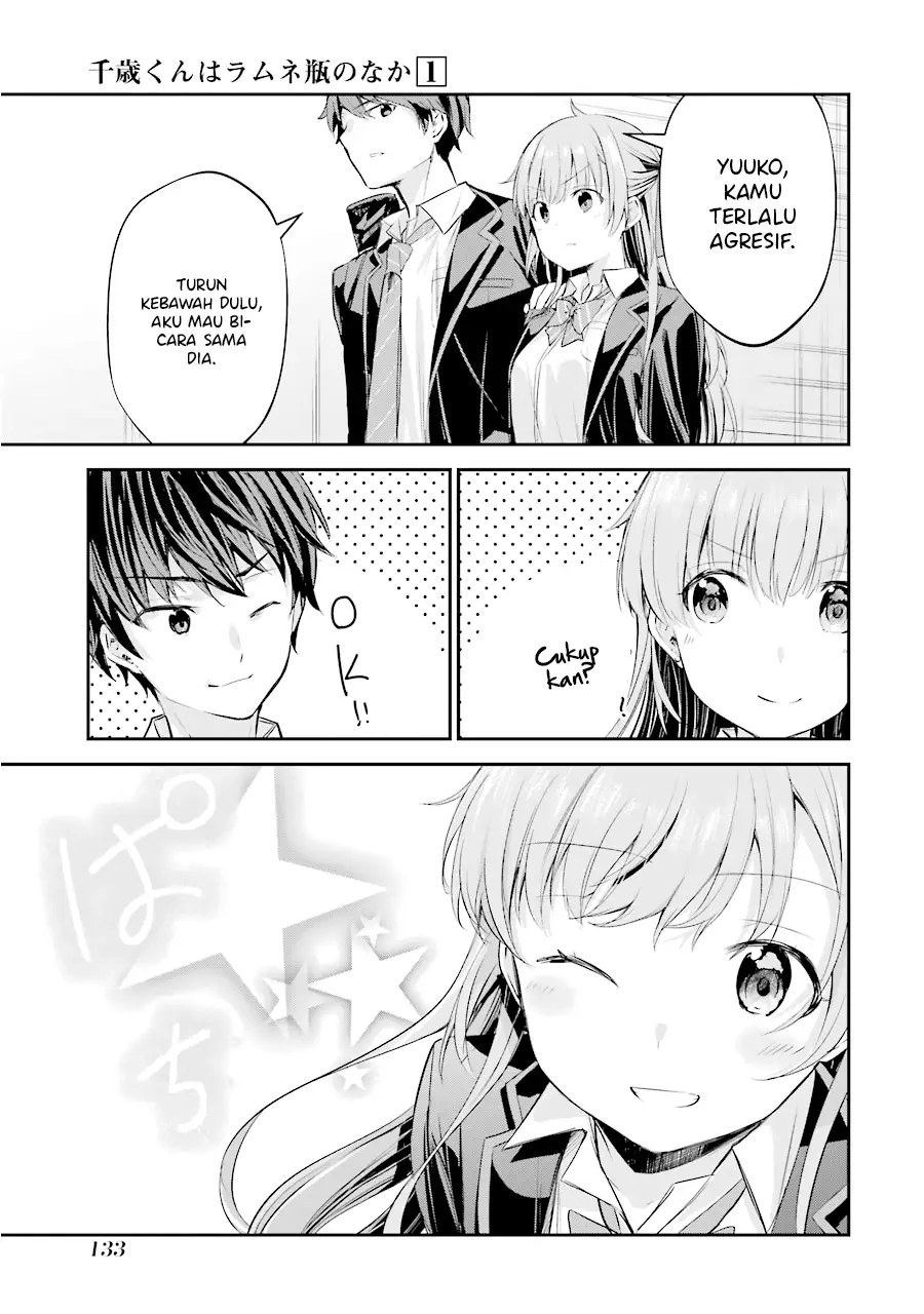 Chitose-kun is Inside a Ramune Bottle Chapter 03 Bahasa Indonesia