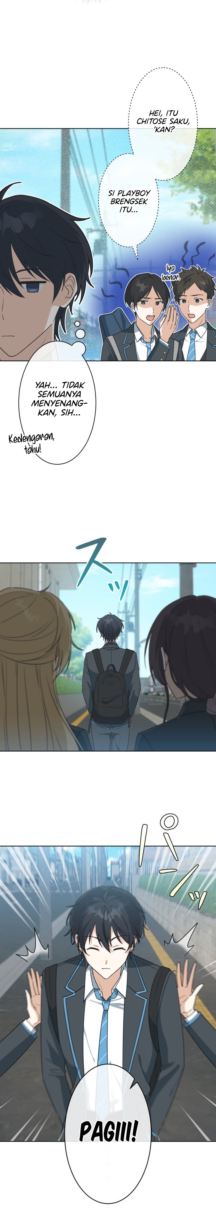 Chitose-kun wa Ramune Bin no Naka (Webtoon) chapter 1