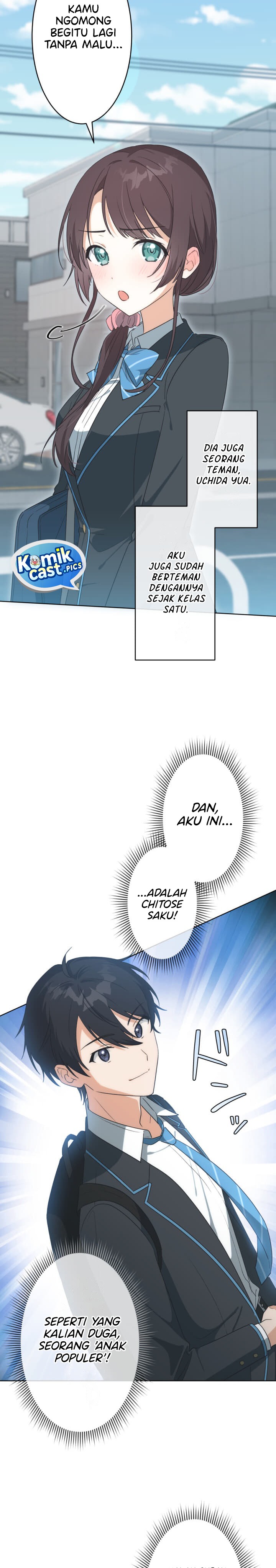Chitose-kun wa Ramune Bin no Naka (Webtoon) chapter 1