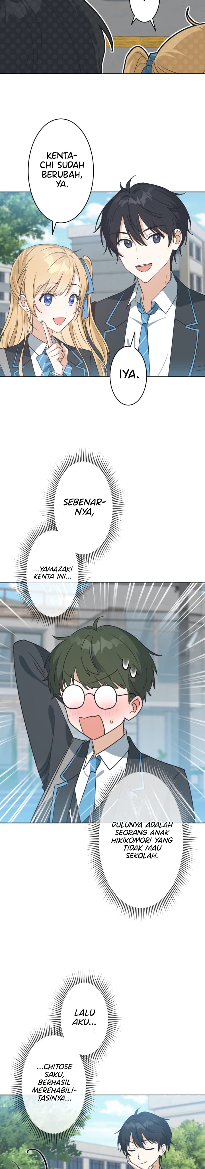 Chitose-kun wa Ramune Bin no Naka (Webtoon) chapter 1