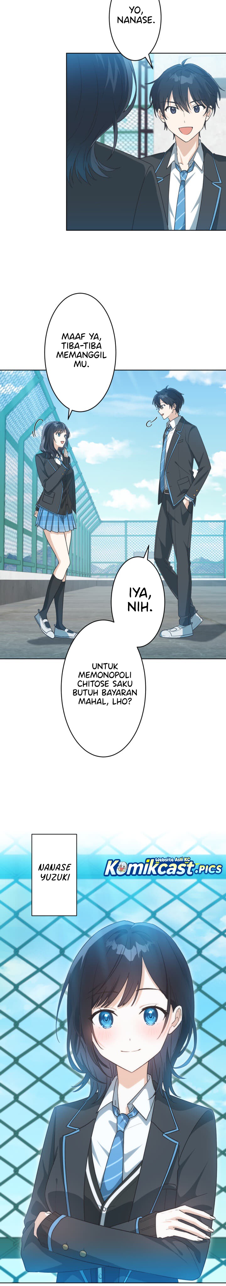 Chitose-kun wa Ramune Bin no Naka (Webtoon) chapter 1