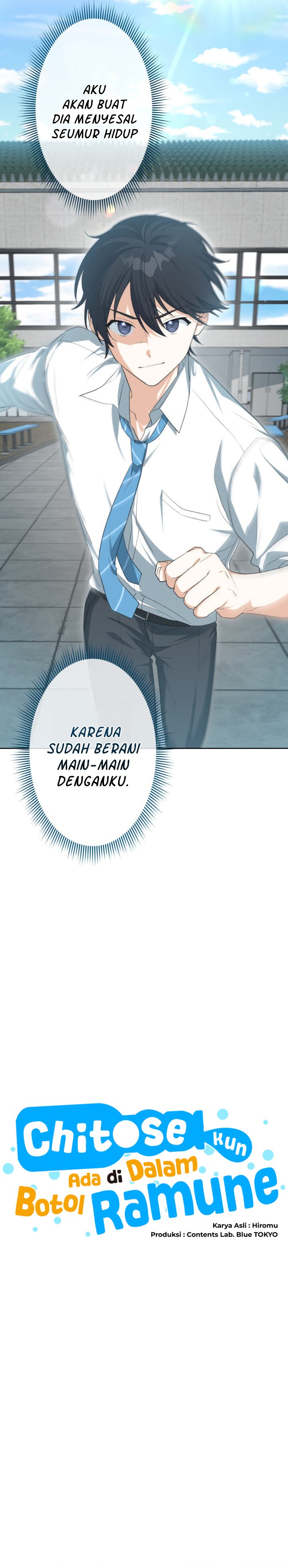 Chitose-kun wa Ramune Bin no Naka (Webtoon) Chapter 10 Bahasa Indonesia