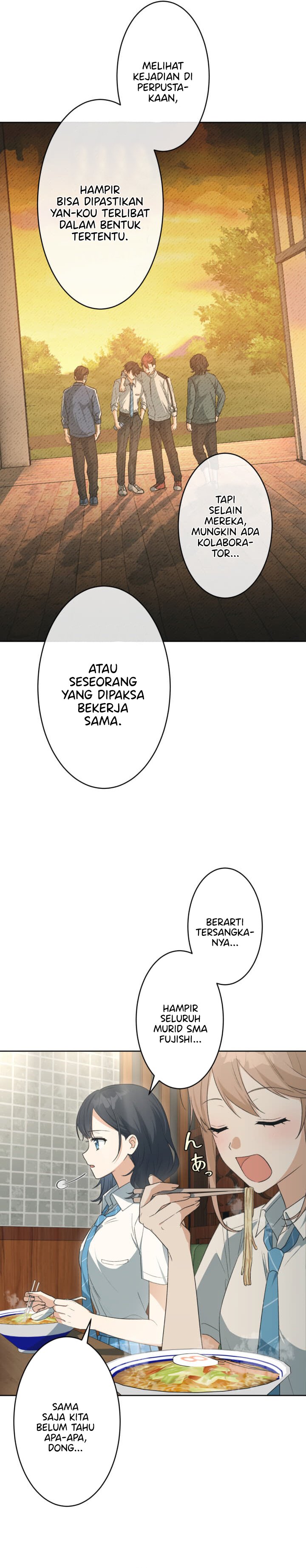 Chitose-kun wa Ramune Bin no Naka (Webtoon) Chapter 11 Bahasa Indonesia