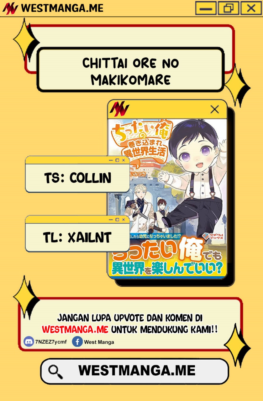 Chittai Ore no Makikomare Isekai Seikatsu Chapter 17 Bahasa Indonesia