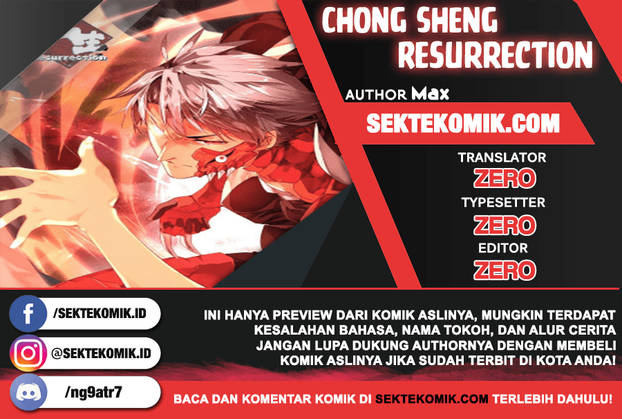 Chong Sheng – Resurrection Chapter 121 Bahasa Indonesia