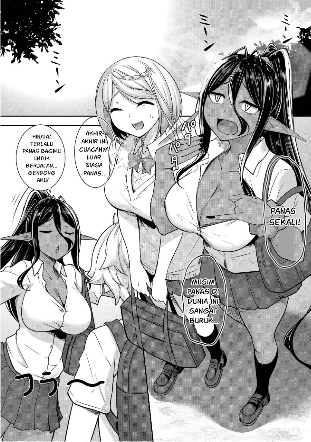Chotto Dake ai ga Omoi Dark Elf ga Isekai Kara Oikakete Kita chapter 10