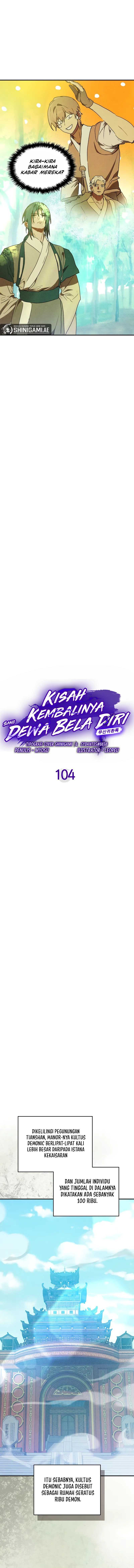 Chronicles Of The Martial God’s Return Chapter 104 Bahasa Indonesia