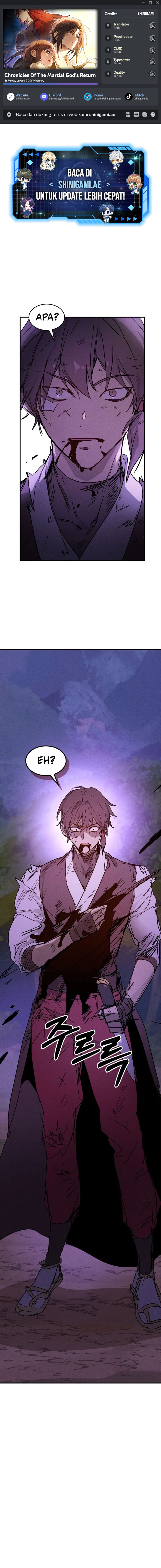 Chronicles Of The Martial God’s Return chapter 112